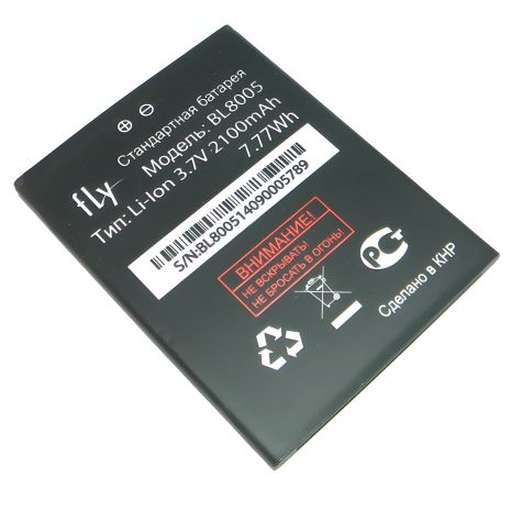 Акумулятор Fly BL8005 для IQ4512 Evo Chic 4 з 12 місяцями гарантії [Original PRC]
