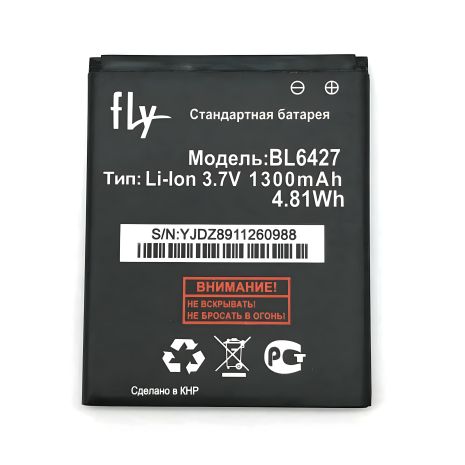 Fly BL6427 акумулятор для FS407 [12 міс. гарантії, Original PRC]