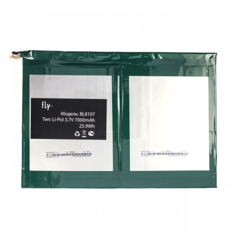 Акумулятор Fly BL8107, Flylife Connect 10.1 3G 2 [Original PRC] 12 міс. гарантії