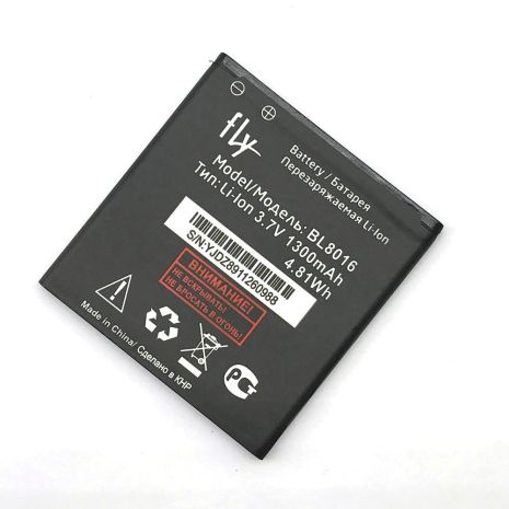 Акумулятор Fly BL8016 FS408 [Original PRC] 12 міс. гарантії