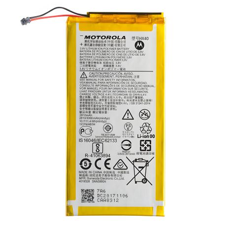 HX40 акумулятори Motorola / Moto X4 XT1900 [Original] гарантія 12 міс.