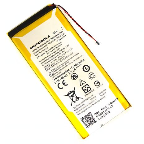 GA40 акумулятор Motorola (Moto G4/G5S/G4 Plus) [Original PRC] гарантія 12 міс.