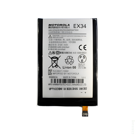 Motorola EX34 (XT1055, XT1053, XT1056, XT1058, XT1060) Аккумулятор [Original PRC] с гарантией 12 мес.