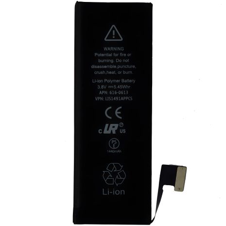 Аккумулятор для Apple iPhone 5 (5G) (1440 mAh) [Original PRC] с гарантией 12 мес.