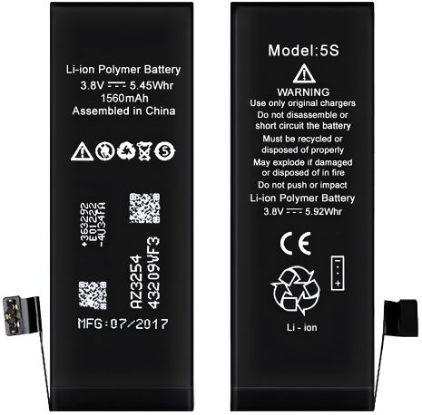 Battery XRM for iPhone 5S 1560 mAh