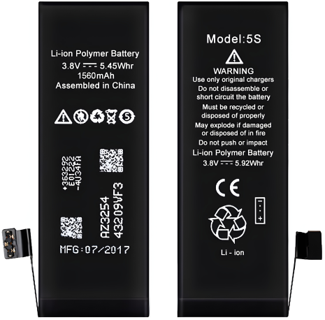 Battery XRM for iPhone 5S 1560 mAh