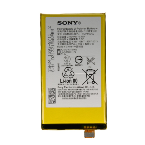 Акумулятор Sony Xperia Z5 MINI/LIS1594ERPC [Original] 12 міс. гарантії