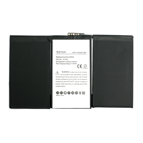 Акумулятор PowerPlant Для Apple iPad 2 6500mAh