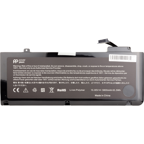 Аккумулятор PowerPlant для ноутбуков APPLE MacBook Pro 13" (A1322) 10.95V 63.5Wh Аккумулятор PowerPlant для ноутбуков APPLE MacBook Pro 13" (A1322) 10.95V 63.5Wh