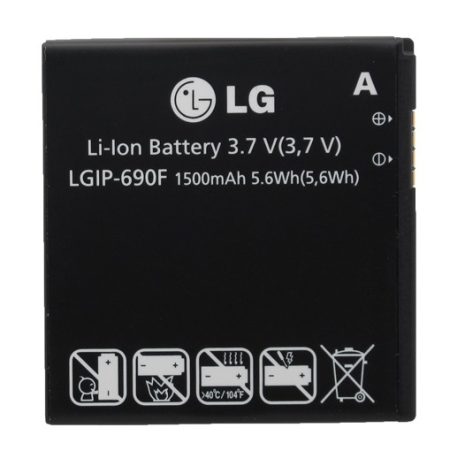 Акумулятор LG E900 Optimus 7/LGIP-690F [Original PRC] 12 міс. гарантії