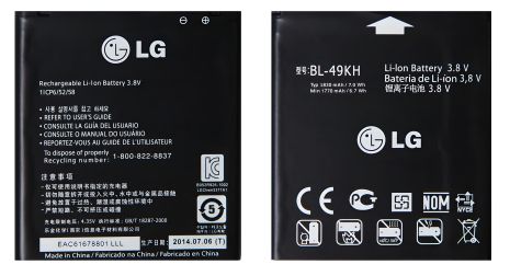 LG P936, Аккумулятор, BL-49KH, Оригинал PRC, 12 месяцев гарантии LG P936, Аккумулятор, BL-49KH, Оригинал PRC, 12 месяцев гарантии