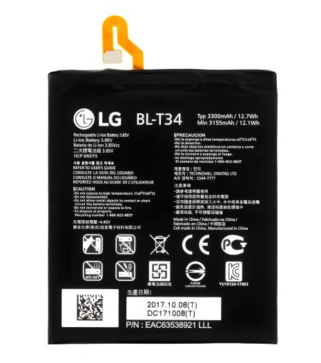 LG BL-T34 (V30 Plus) Акумулятор [Original PRC] 12 міс. гарантії