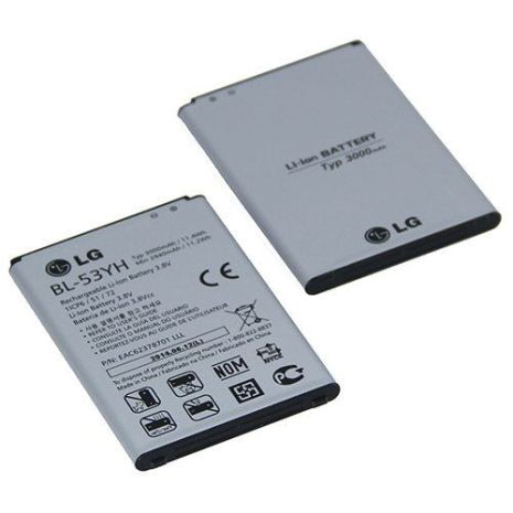 Акумулятор LG G3, D855, D853, D850, D851, VS985, D830, D858, F400, F400L, F400S, F400 (BL-53YH) [Original PRC] 12 міс. гарантії