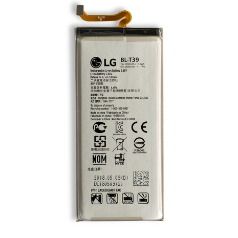 Акумулятори LG BL-T39 G7 Plus ThinQ [Original PRC] 12 міс. гарантії