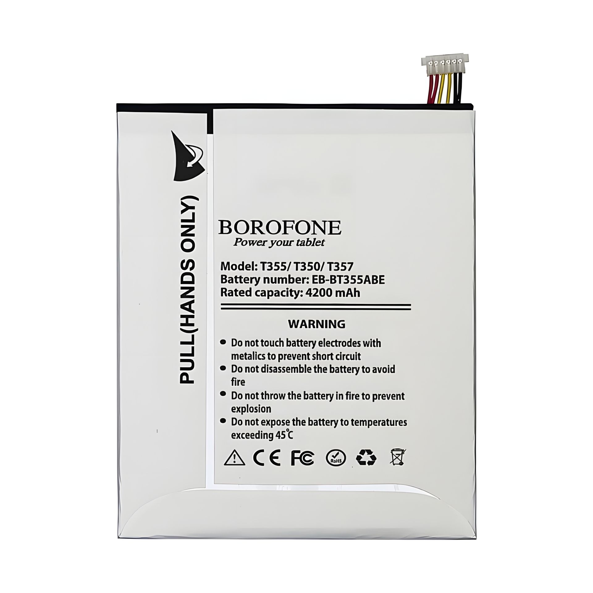 Accu Borofone EB-BT355ABE для Samsung T355/ T350/ T357 Accu Borofone EB-BT355ABE для Samsung T355/ T350/ T357