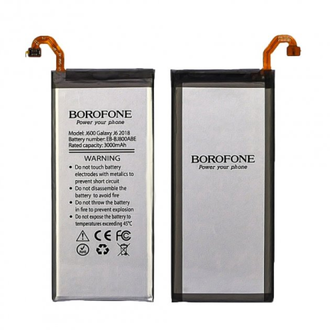 Акумулятор Borofone EB-BJ800ABE для Samsung J800 J8/J600 J6 (2018)/A6 (2018) Акумулятор Borofone EB-BJ800ABE для Samsung J800 J8/J600 J6 (2018)/A6 (2018)