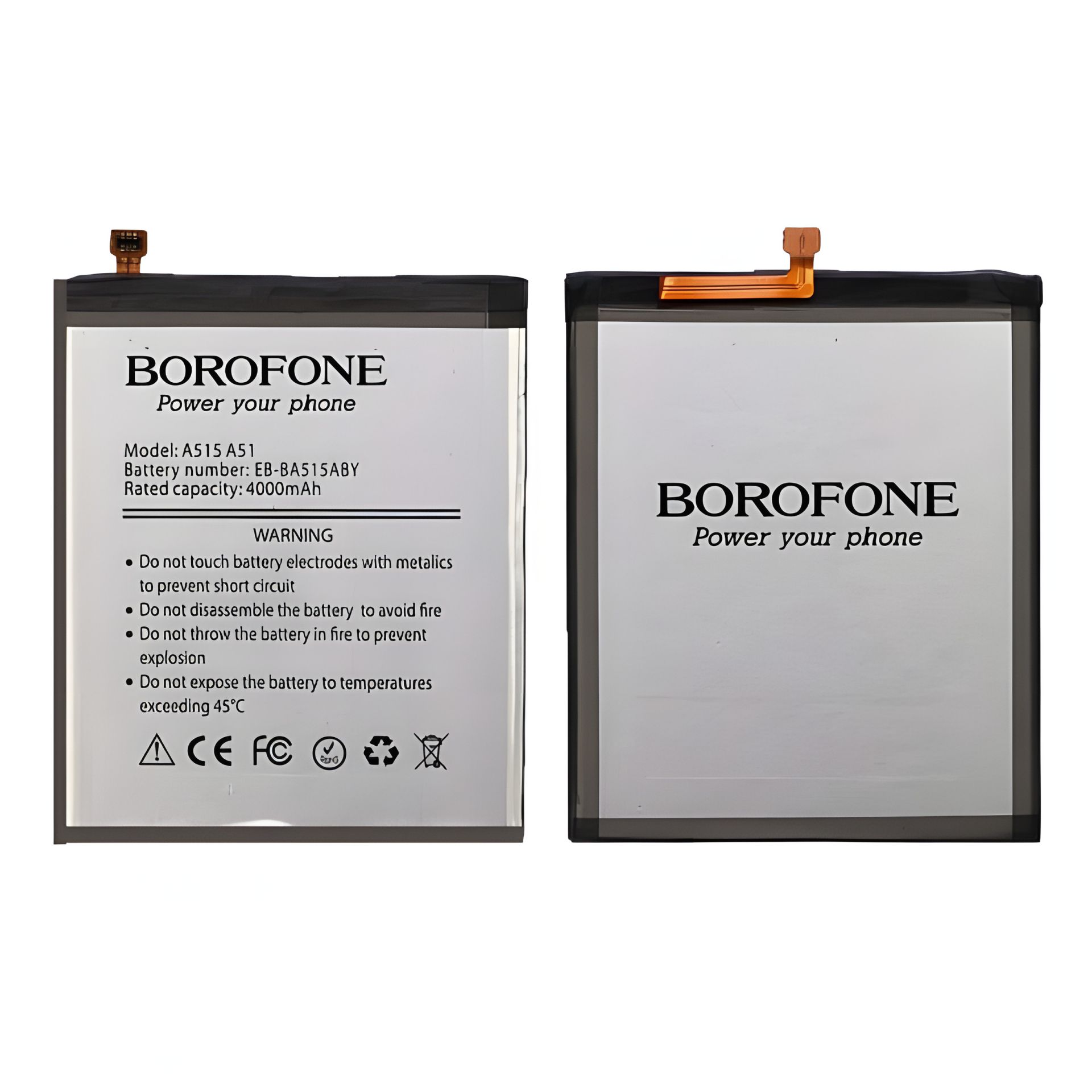 Акумулятор Borofone EB-BA515ABY до Samsung A515 A51 (2020) Акумулятор Borofone EB-BA515ABY до Samsung A515 A51 (2020)