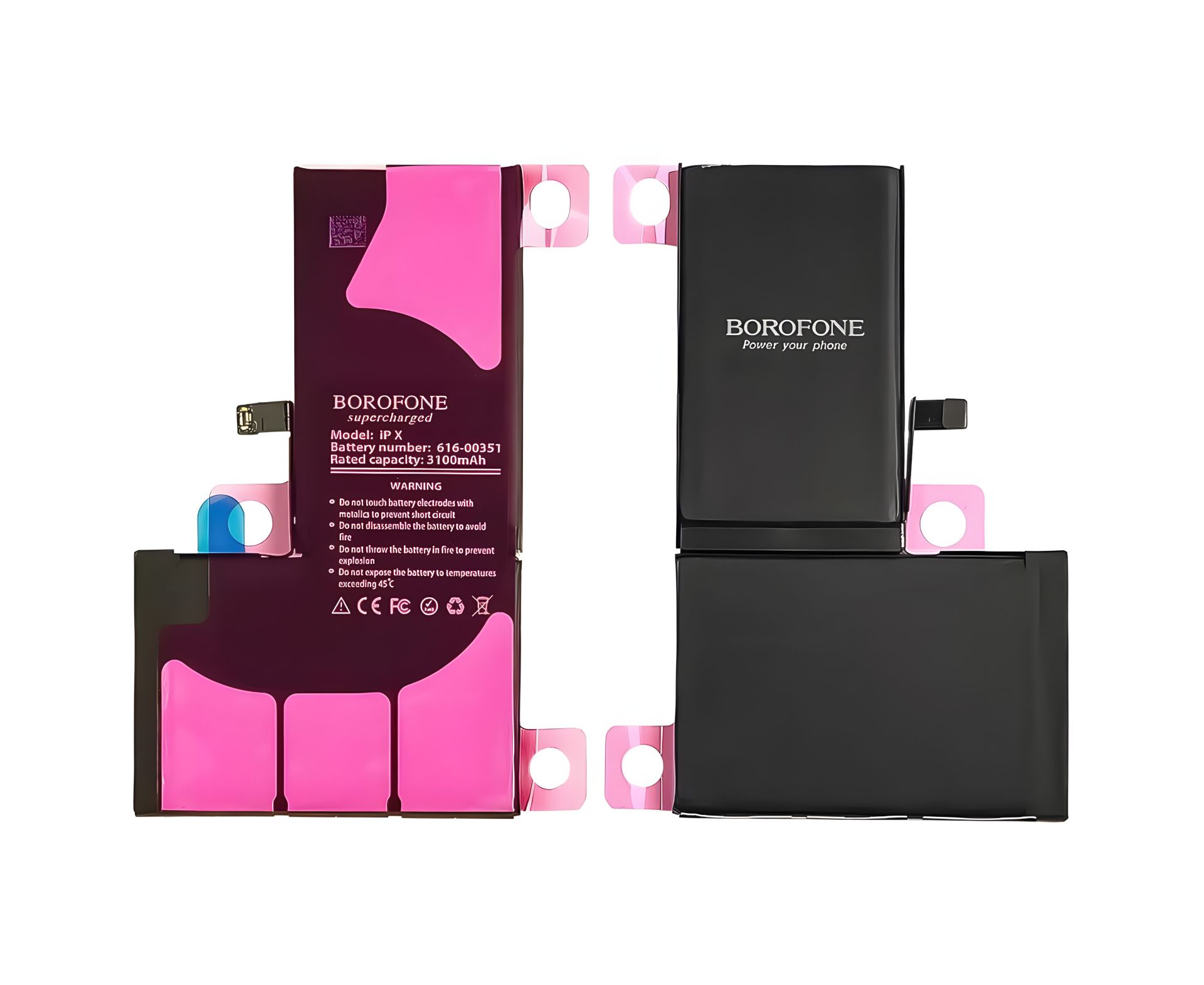 Borofone Аккумулятор для Apple iPhone X Borofone Аккумулятор для Apple iPhone X