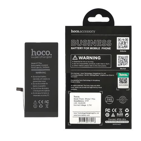 Hoco Акумулятор для Apple iPhone 7 Plus посилений (3440mAh)