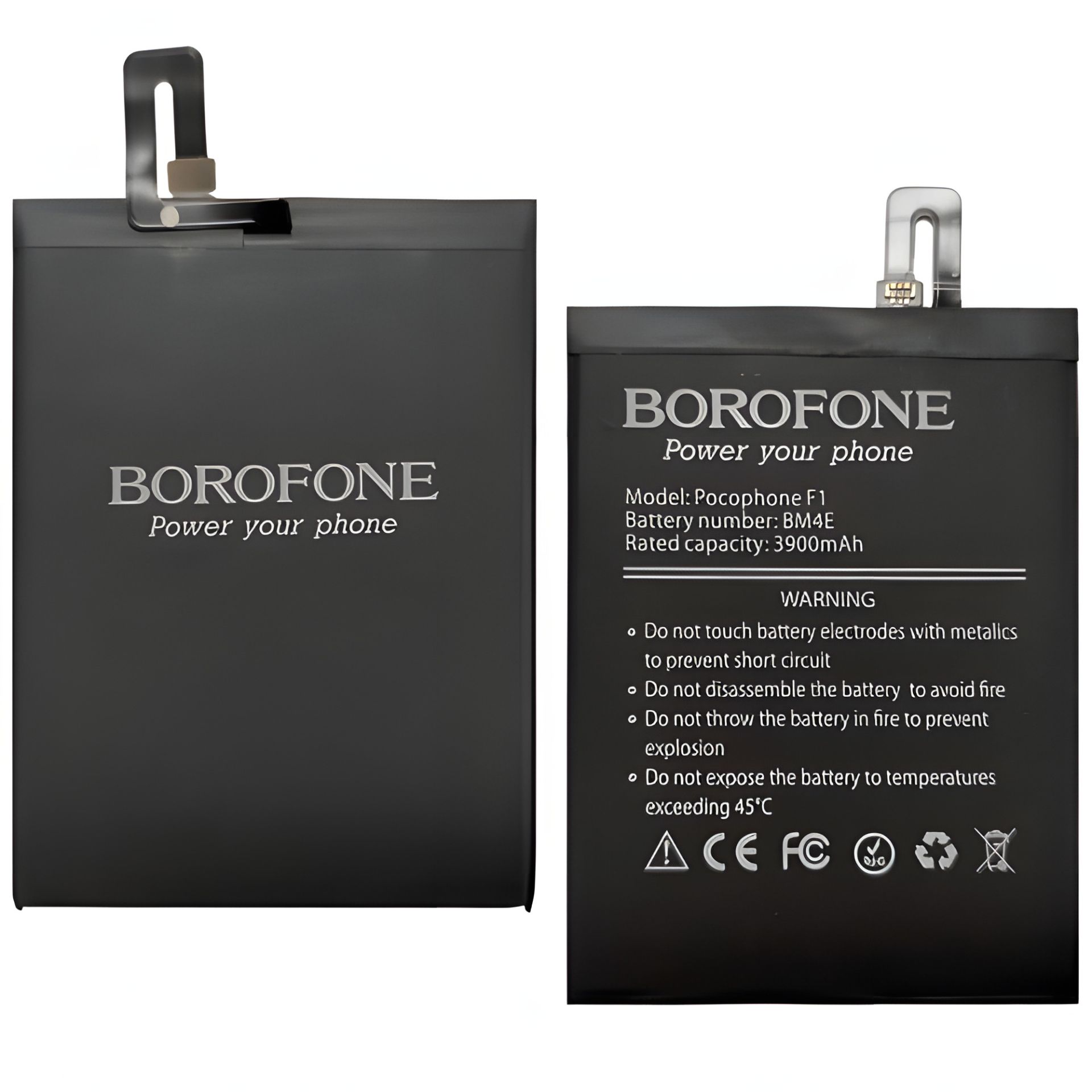 Аккумулятор Borofone BM4E для смартфона Xiaomi Pocophone F1 Аккумулятор Borofone BM4E для смартфона Xiaomi Pocophone F1