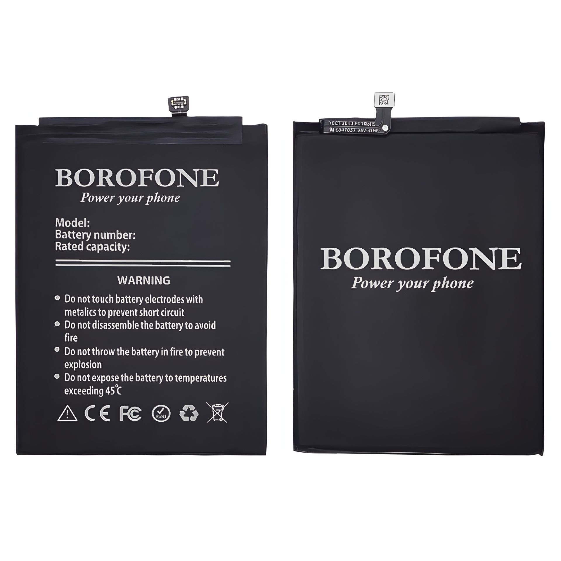 Акумулятор Borofone для Xiaomi Redmi Note 9/Redmi 9/Redmi 10X (BN54) Акумулятор Borofone для Xiaomi Redmi Note 9/Redmi 9/Redmi 10X (BN54)