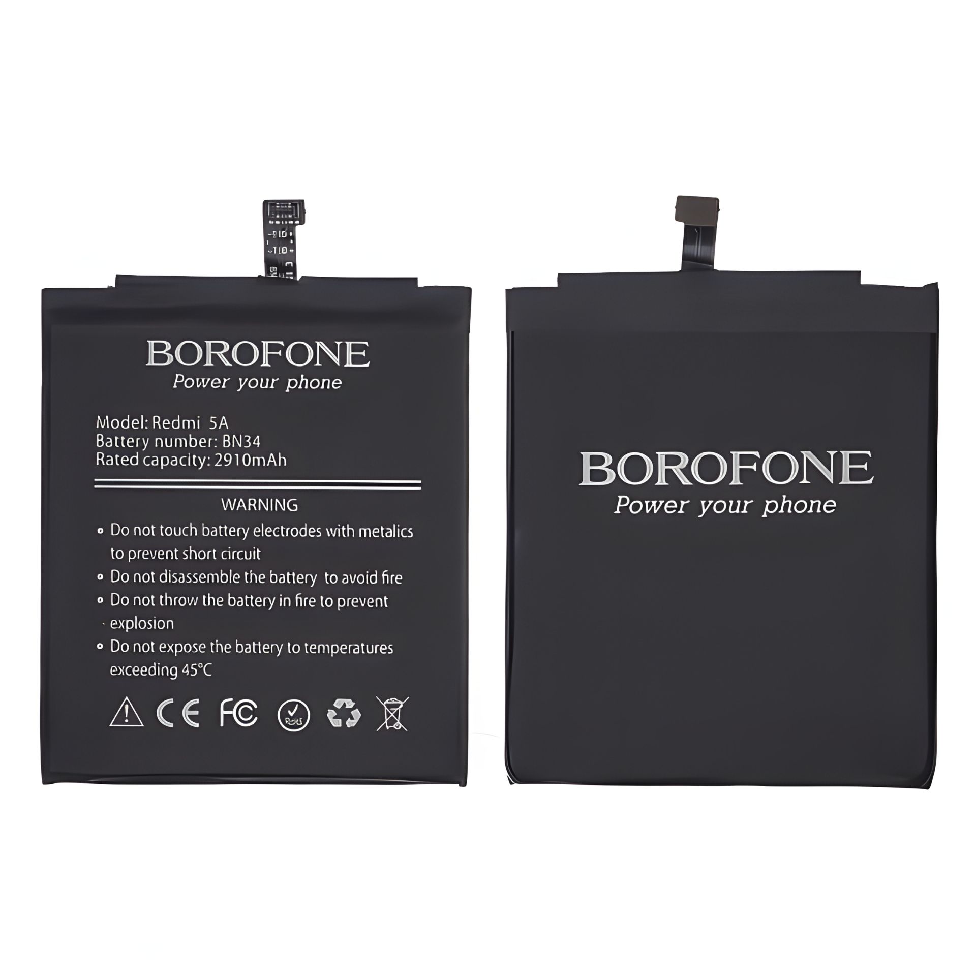 Borofone аккумулятор для Xiaomi Redmi 5A BN34 Borofone аккумулятор для Xiaomi Redmi 5A BN34