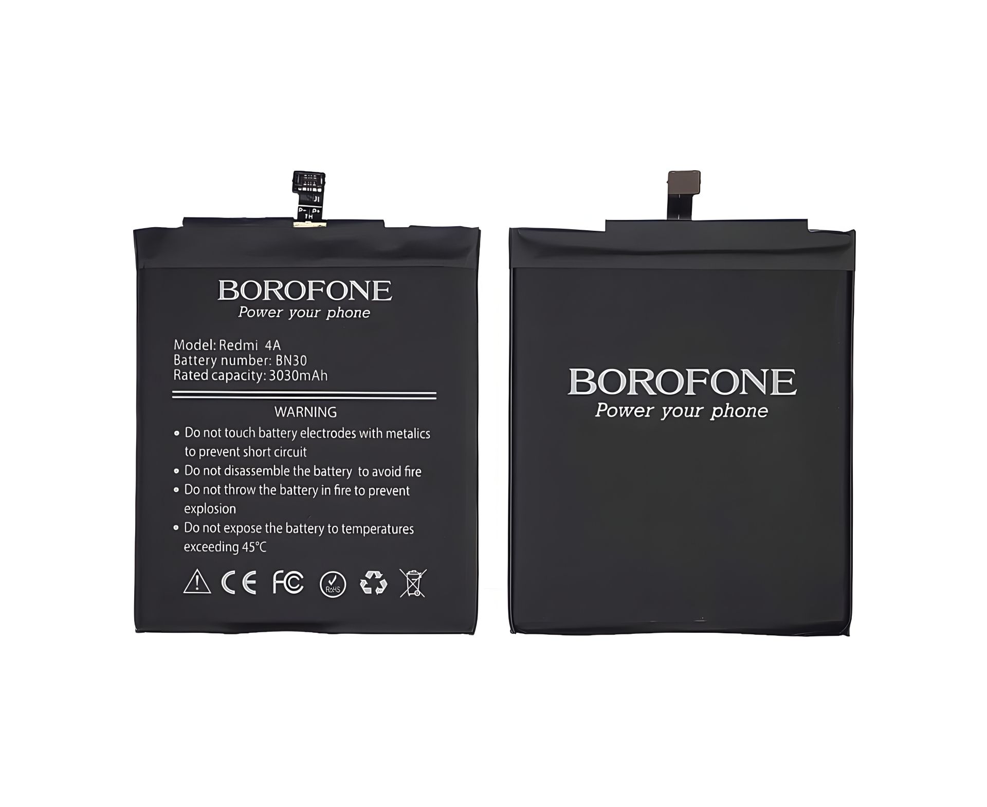 Акк. Borofone BN30 для Xiaomi Redmi 4A Акк. Borofone BN30 для Xiaomi Redmi 4A