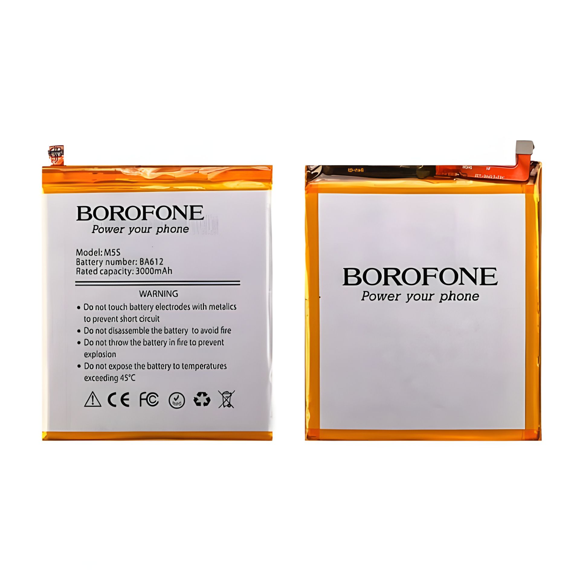 Аккумулятор Borofone BA612 для Meizu M5S Аккумулятор Borofone BA612 для Meizu M5S