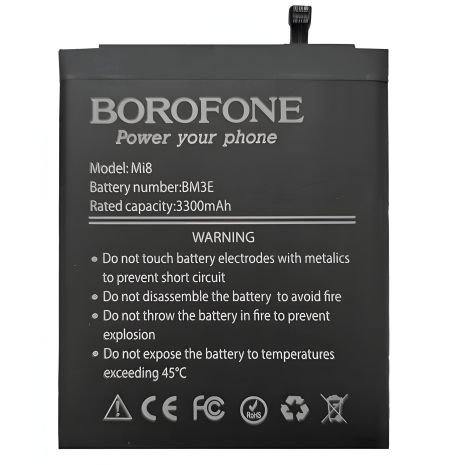 Акумулятор Borofone для Xiaomi Mi 8 BM3E Акумулятор Borofone для Xiaomi Mi 8 BM3E