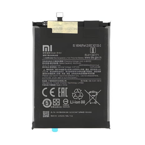 Акумулятор Xiaomi Redmi 9/Note 9 (BN54) [Original PRC] 12 міс. гарантії