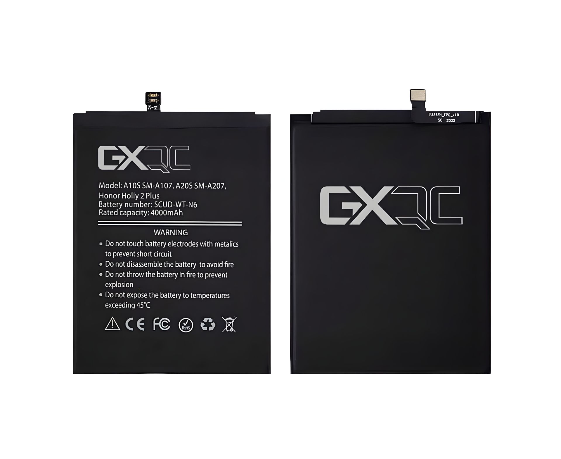 Samsung A107 A10S/ A207 A20S/ Honor Holly 2 Plus 4000 mAh аккумулятор GX SCUD-WT-N6 Samsung A107 A10S/ A207 A20S/ Honor Holly 2 Plus 4000 mAh аккумулятор GX SCUD-WT-N6