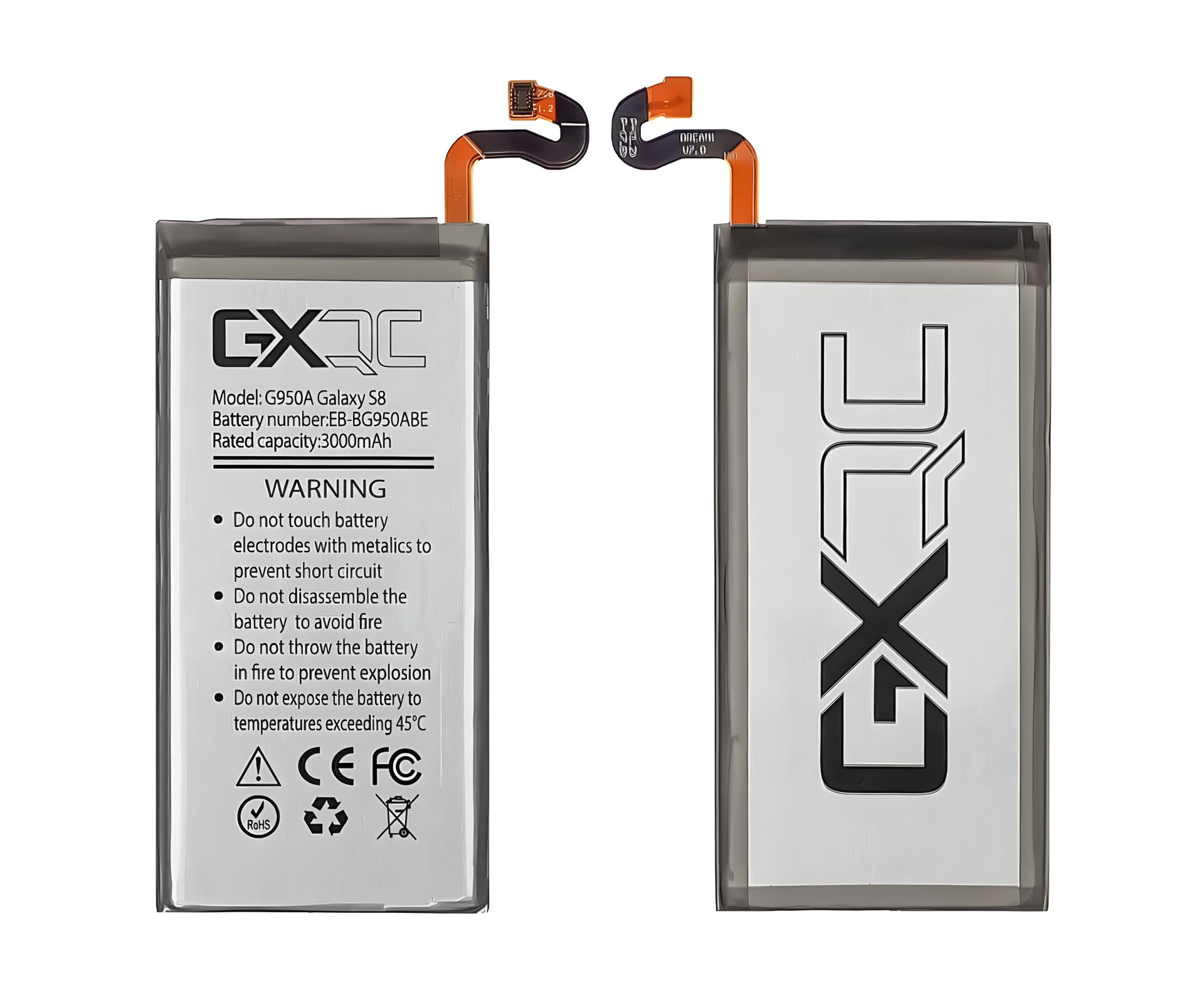 Акумулятор GX EB-BG950ABE/EB-BG950ABA для Samsung G950 S8/G950A/G950F Replacement Battery Акумулятор GX EB-BG950ABE/EB-BG950ABA для Samsung G950 S8/G950A/G950F Replacement Battery