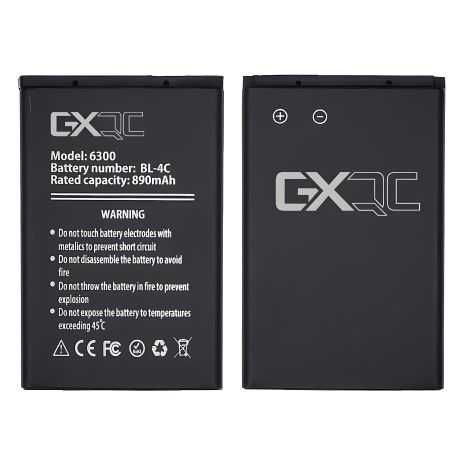 Акумулятор для Nokia 6300 та інших моделей GX BL-4C