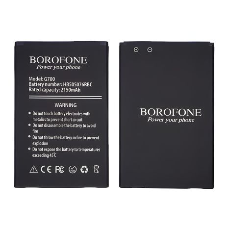 Акумулятор Borofone HB505076RBC для Huawei моделей G700/G610/Y600/Y3 II
