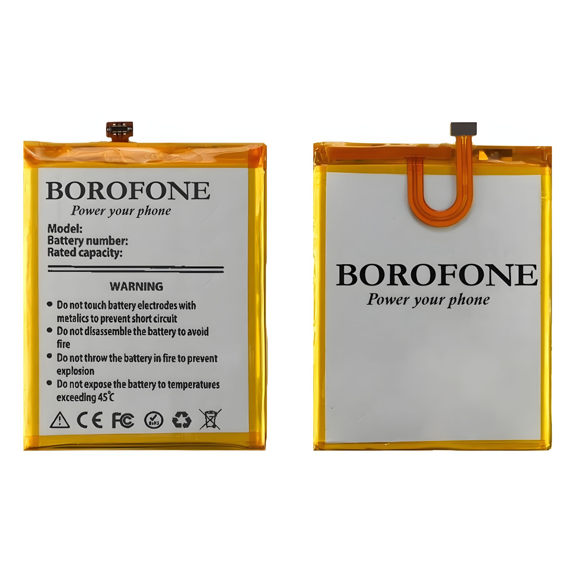 Акумулятор Borofone для Huawei Y6 Pro/ Honor Play 5X/ Honor 4C Pro/ Enjoy 5 (HB526379EBC) Акумулятор Borofone для Huawei Y6 Pro/ Honor Play 5X/ Honor 4C Pro/ Enjoy 5 (HB526379EBC)