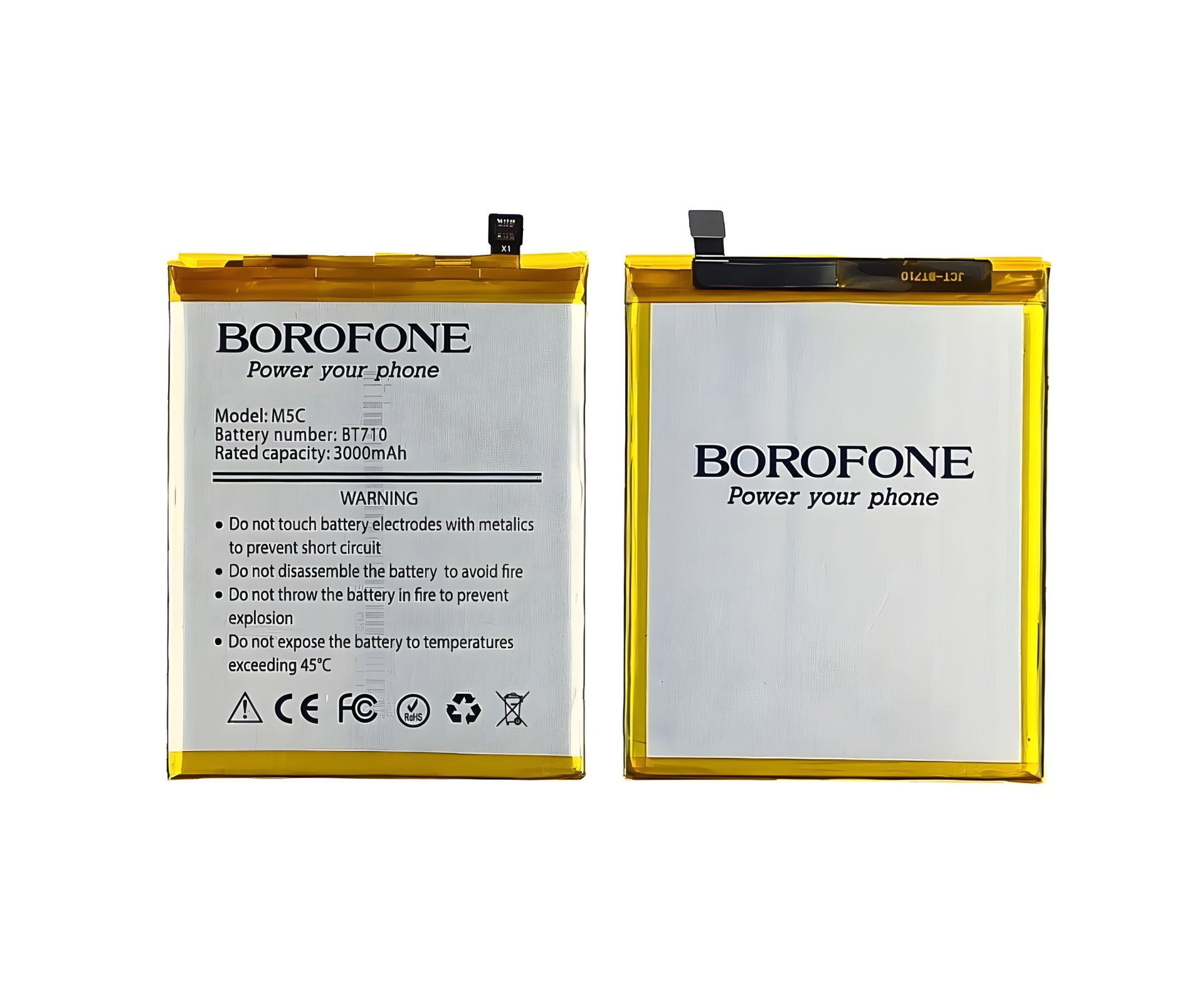 Borofone BT710 Аккумулятор для Meizu M5C Borofone BT710 Аккумулятор для Meizu M5C