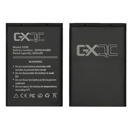 Акумулятор GX для Samsung X200/B110/B130/C140/C160/C240/C300/C3010/C3520/C5010 AB463446BU Акумулятор GX для Samsung X200/B110/B130/C140/C160/C240/C300/C3010/C3520/C5010 AB463446BU