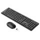 Бездротова клавіатура з мишкою Hoco GM17 (Russian Version) чорна Бездротова клавіатура з мишкою Hoco GM17 (Russian Version) чорна