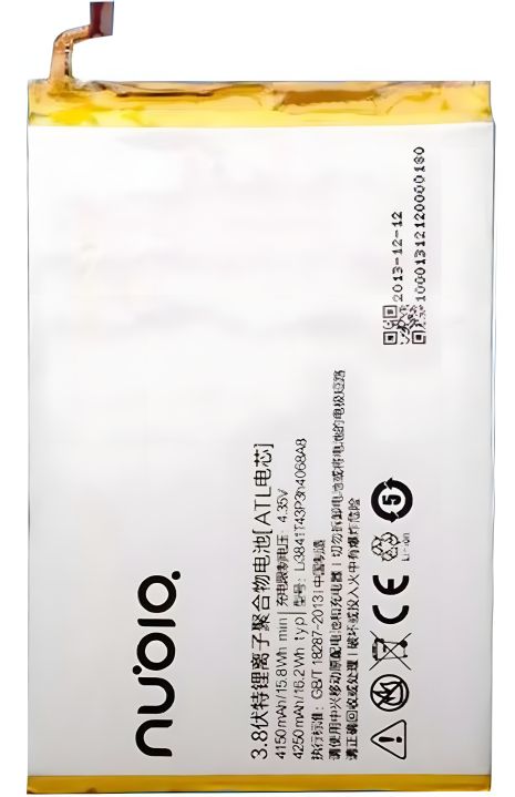 Акумулятор Nubia X6 ZTE/NX601J Li3841T43P3h4068A8 [Original] 12 міс. гарантії