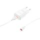 Borofone BA48A Lightning Зарядное устройство 2.1A Белое