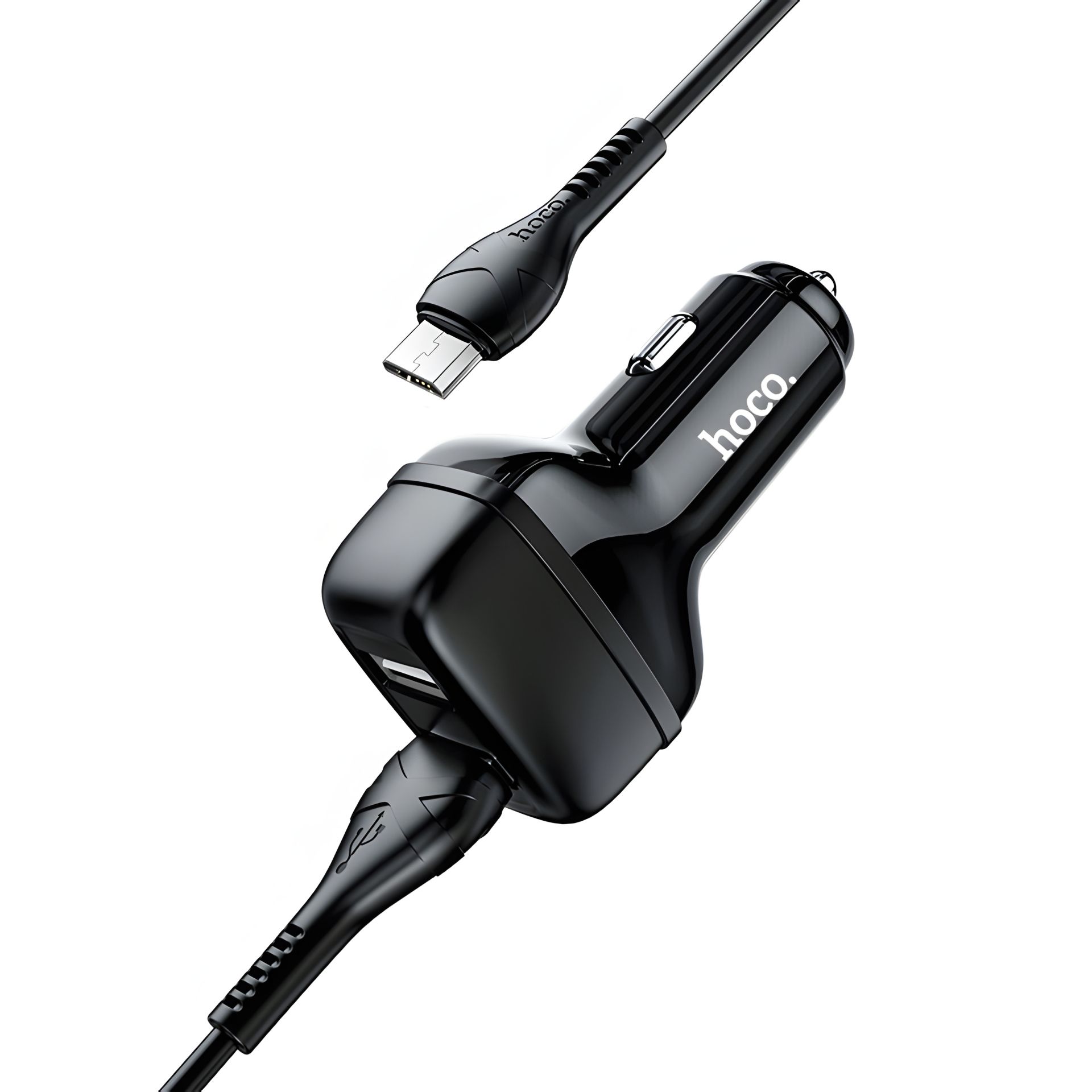 Автомобільне ЗУ Hoco Z36 Black 2USB Micro Автомобільне ЗУ Hoco Z36 Black 2USB Micro