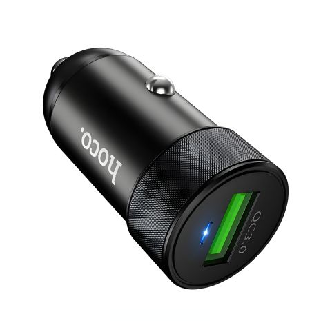 ЗУ для авто Hoco Z32 Speed Up QC3.0 18W 3A Чёрный