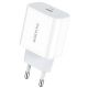 Borofone BA38A зарядний пристрій QC+PD 18W 3A White