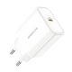 Білий зарядний пристрій Borofone BA57A PD 20W 3A Білий зарядний пристрій Borofone BA57A PD 20W 3A
