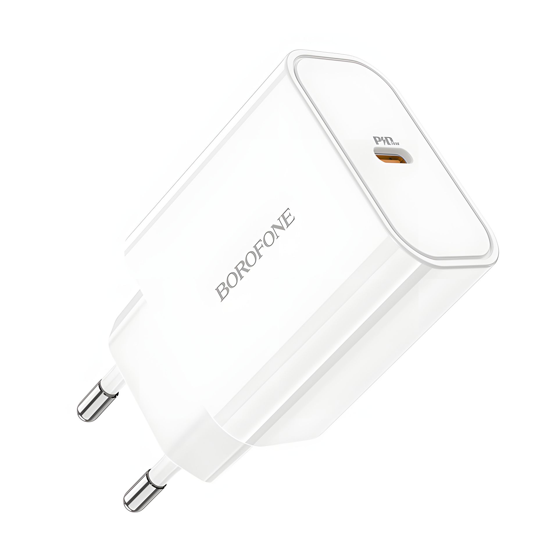 ЗУ с быстрой зарядкой Borofone BA57A PD 20W 3А Белый ЗУ с быстрой зарядкой Borofone BA57A PD 20W 3А Белый