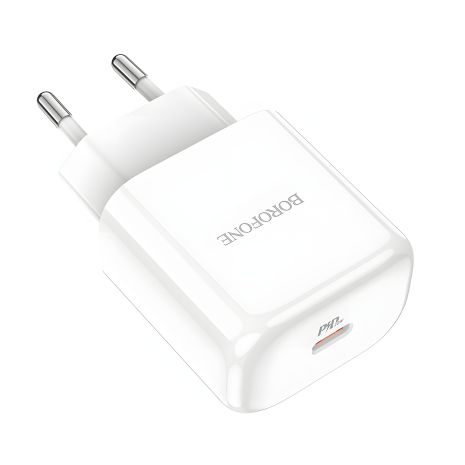 Borofone BN3 Premium зарядний пристрій PD 20W QC3.0 White Borofone BN3 Premium зарядний пристрій PD 20W QC3.0 White