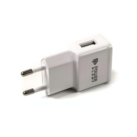 Зарядний пристрій PowerPlant 220V, 5V 2.1A Зарядний пристрій PowerPlant 220V, 5V 2.1A