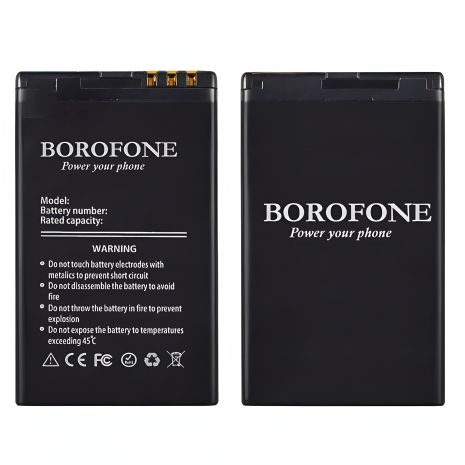 Аккумулятор Borofone BL-4U для Nokia Classic 3120/ Asha 306/ 5330/ 5730/ Classic 6216/ 6600 Slide/ 8800 Arte