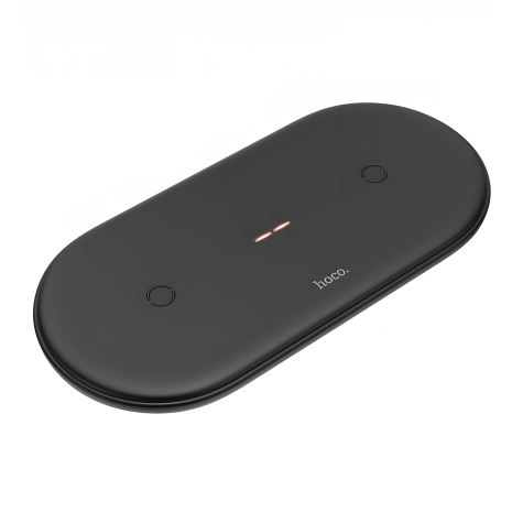 Бездротове ЗУ Hoco CW23 dual power wireless fast charger 20W Black