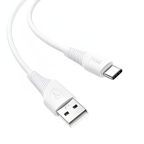 Hoco X88 Gratified Type C USB 3A Білий